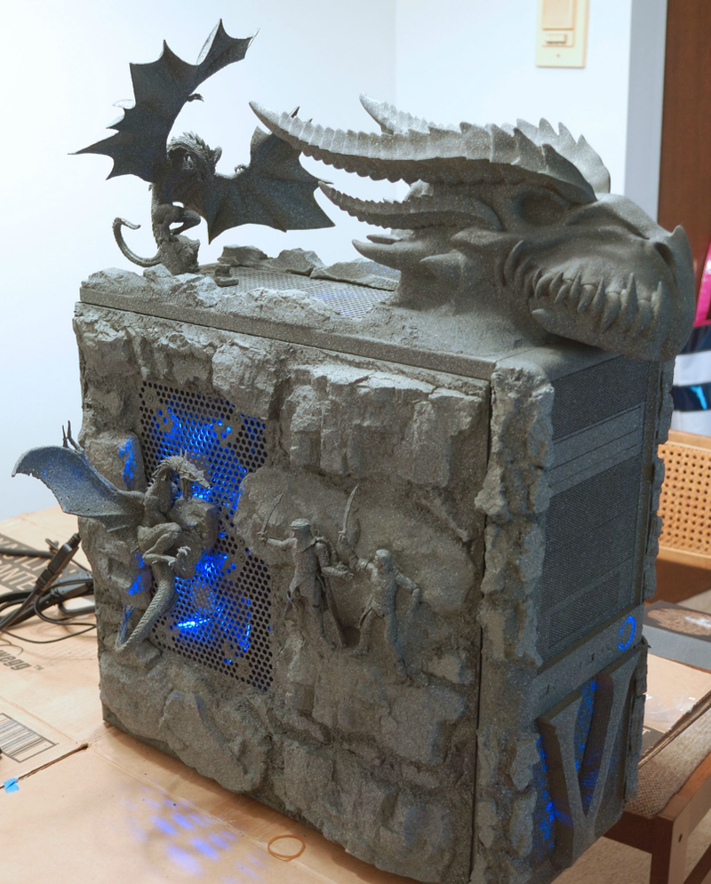 Illustration for article titled Man Not Allowed to Call Child "Dovahkiin", Builds Skyrim PC Instead